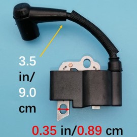 Tuzliufi Ignition Coil Armature Magneto for Stihl FC91 FC91R FS131 FS131R FS111RX HT133 KM131 4180 400 1313 4180-400-1313 41804001313 Backpack Brushcutters Brushcutters Pole Pruners Z901