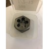 Drill America 1/2"-12 Carbon Steel Hex Rethreading Die, DWT Series
