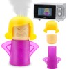 Abnaok Angry Mom Microwave Cleaner and Chilly Mama Fridge Deodoriser