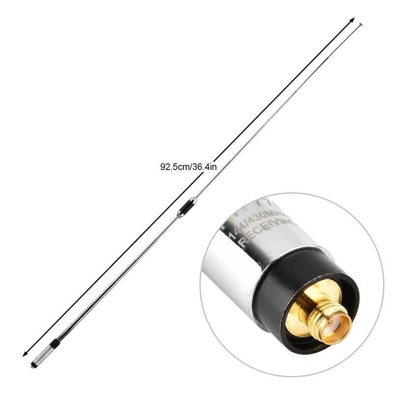 RH770 SMA Female Telescopic Handheld Ham Radio Antenna High Gain