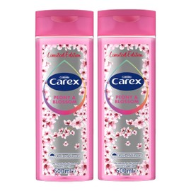 CREATE ZONE CREATE ZONE Carex Bath & Shower Gel, Peony & Blossom - Gentle, Everyday Use -500ml (Pack Of 2)