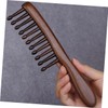 Healvian Wooden Wide Tooth Comb for Curly Hair Detangler Hair