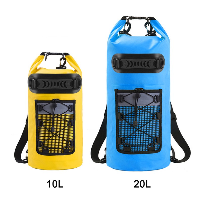 Floating Waterproof Dry Backpack 20L PVC Drifting Bag for Rafting