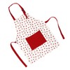 Children Kids Cooking Baking Painting Apron Chefs Kitchen Red Strawberry