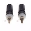 Keple 4 mm Banana Socket - Pack of 2, Black
