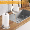 Kitchen Paper Holder Stainless Steel Roll Paper Holder Kitchen Paper