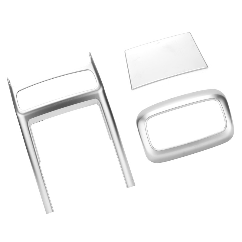 3pcs Rear Air Vent Trim ABS Without Cup Holder Replacement