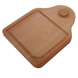 Curtis Stone Cutting Board "17 x 13" Curtis Stone 2-in-1 Reversible Wood w/ Chute NEW IN BOX