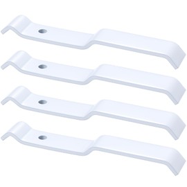 MorningRo 4 Pcs 3" Wire Shelf Corner Support Bracket Wire Closet Shelving Accessories Support Brackets for Ventilated Wire Shelving Corner Support