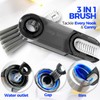 Holikme 6 Pack Bottle Brush Set, 14" Long Handle Stainless
