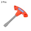 HARFINGTON 2pcs T Handle Flat Head Screwdriver 10mm T Handle