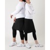 Womens Tennis Skirt with Built in Capri Leggings 20" Knee
