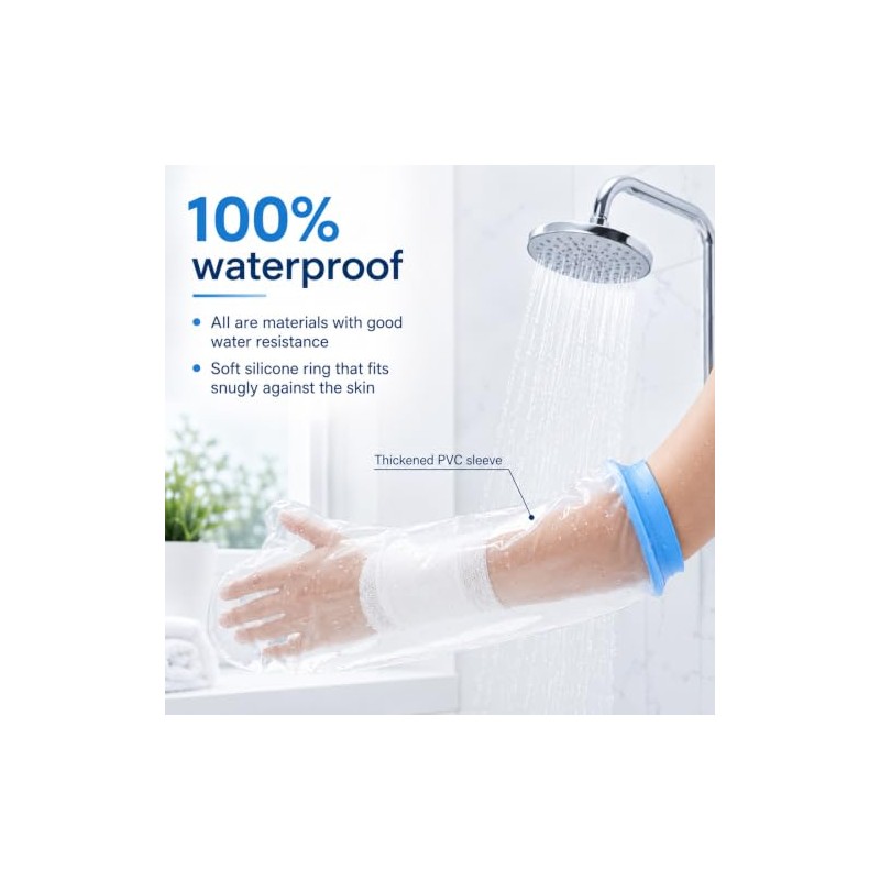 Waterproof Arm Cast Cover for Shower Adult