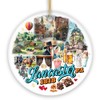 Artistic Lancaster Pennsylvania Ornament, Beautiful Amish Cultures and Countryside (Version