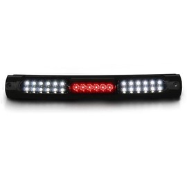 For 1997-2003 Ford F150 LED 3rd Third Tail Brake Light High Mount Stop Light Rear Cargo Lamp (Black Housing Smoke Lens)