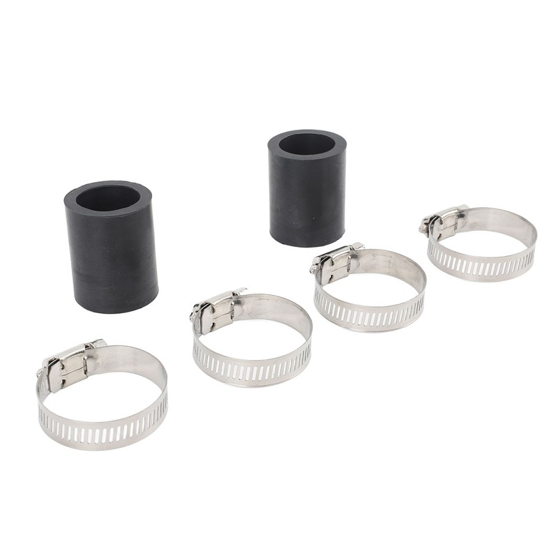 2Pcs 1in High Temp Pipe Clamps Connector Sturdy Exhaust Pipe