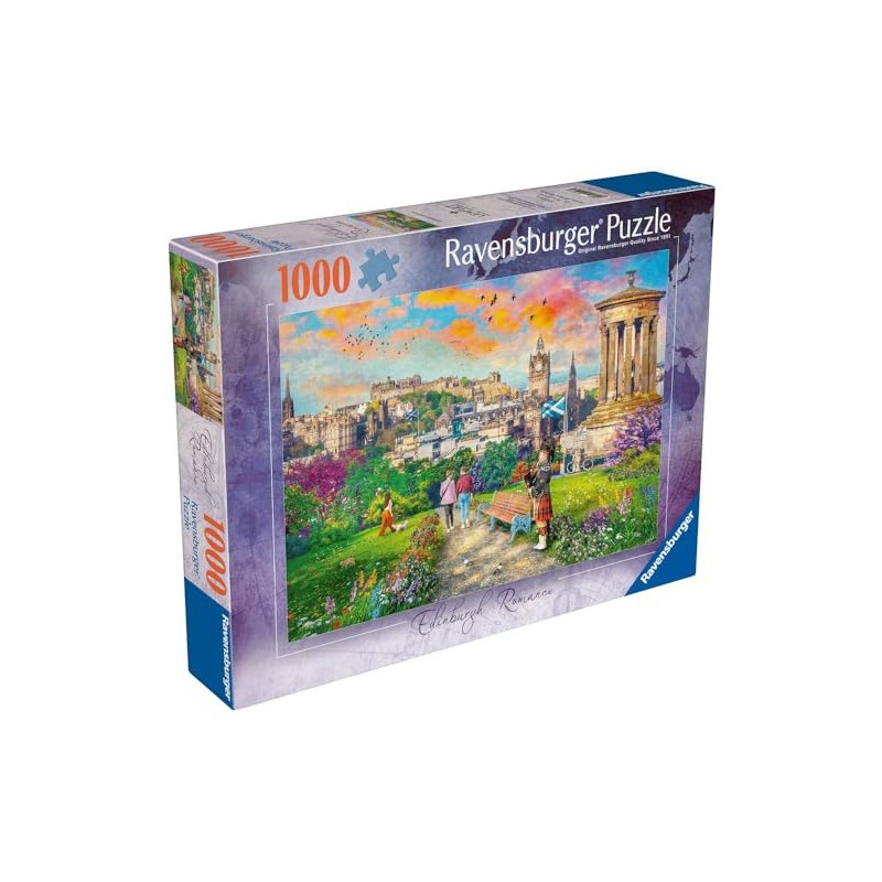 Ravensburger Edinburgh Romance 1000 Piece Jigsaw Puzzles for Adults and