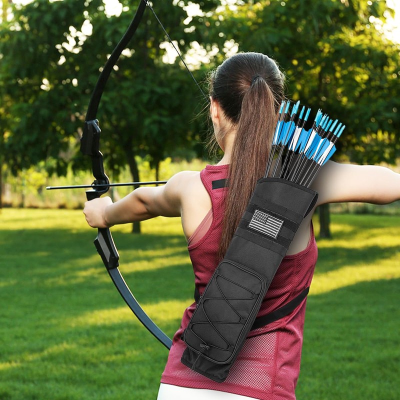 Lixada Quiver for Arrows, Side Quiver for Arrows, Quiver for