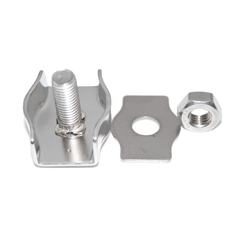 Simplex Wire Rope Clip 8 mm 6 Pack for Wire