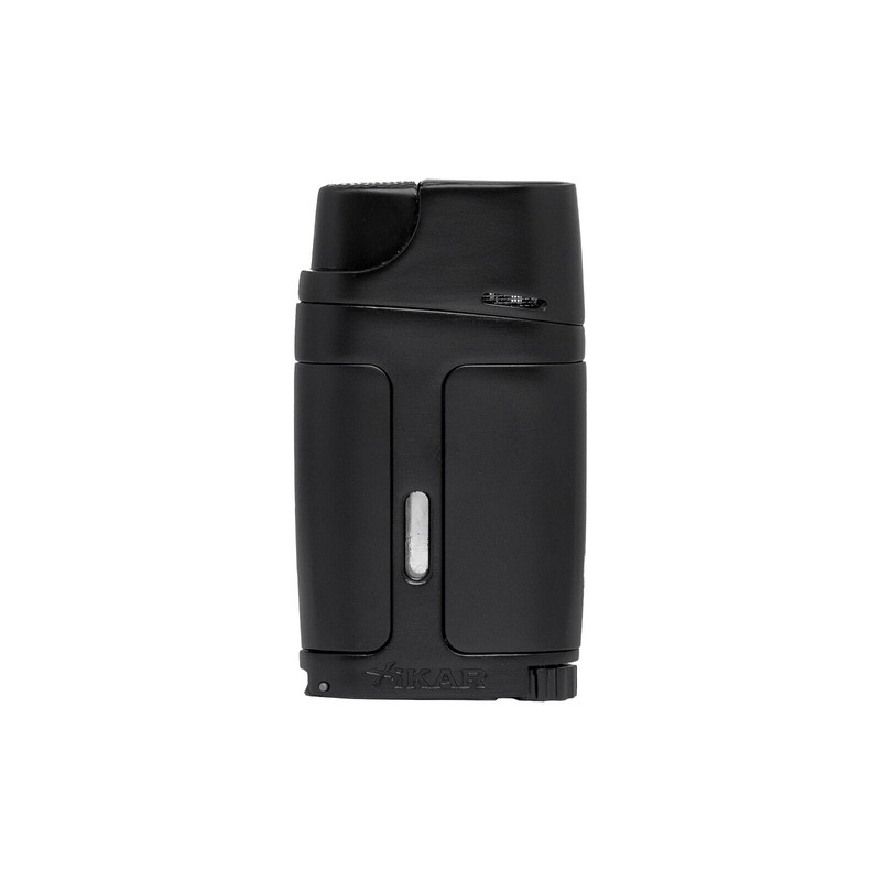 Xikar ELX Double Jet Flame Lighter, Built-in 9mm Cigar Punch,