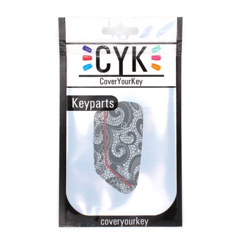 VF Key Case for 3-Button Car Key Silicon Cover Key