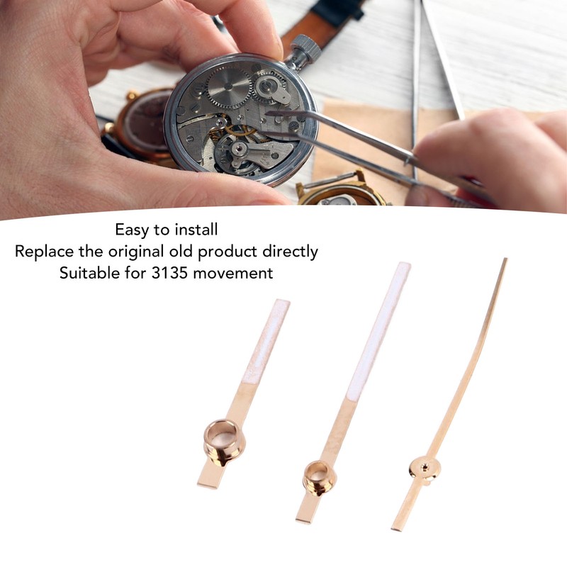 3135 Movement Watch Hands Replacement Movement Luminous Hands Watch Replacement