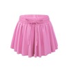 Girls Flowy Shorts,Youth/Toddler Butterfly Adorable Pink Shorts with Spandex Liner