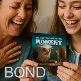 Lifetime Wishes Family Connection Conversation Card Game – 72 Prompt Keepsake Cards for Adults, Teens, and Families – Bond, Inspire, Connect, Guide, Whisper – Fun Family Game Night, 2+ Players