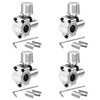 Zuxbolf 4 Pieces Piercing Valve Sets BPV-31 Refrigerator Tap Valve