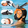Snorkel Mask, Full Mask for Adults, 180 Degree Vision, Anti-Fog