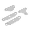 Block Off Plates Kit Aluminum Alloy Exhaust Intake Off Plate
