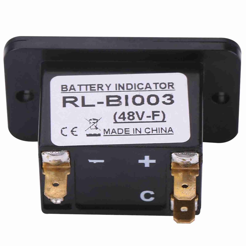 48V LED Digital Battery Indicator Meter Gauge for Golf Cart
