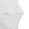 Lace Wedding Umbrella Romantic Embroidery Flower Bridal Umbrella Ergonomic Handle