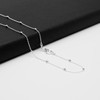 Treasure Bay Women's Silver Necklace 925 Sterling Silver Chain Layers/Layered/Layering/Stack/Stacking