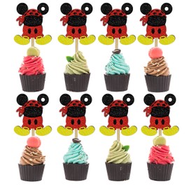 Minne Mouse Mid Cupcake Topper
