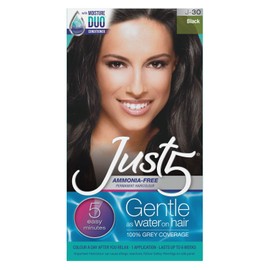 Just 5 Women's Hair Color, Black, J-30 (2 Pack)
