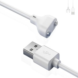 LeTradeJP Magnetic Charging Cable, Distance Between Pins, Magnet, SB Charging Cable, Fast Charging, Stable, Magnetic Absorption, Charger Cable, Vibe Attachment, Handy Massager, Face Washing Brush (0.2