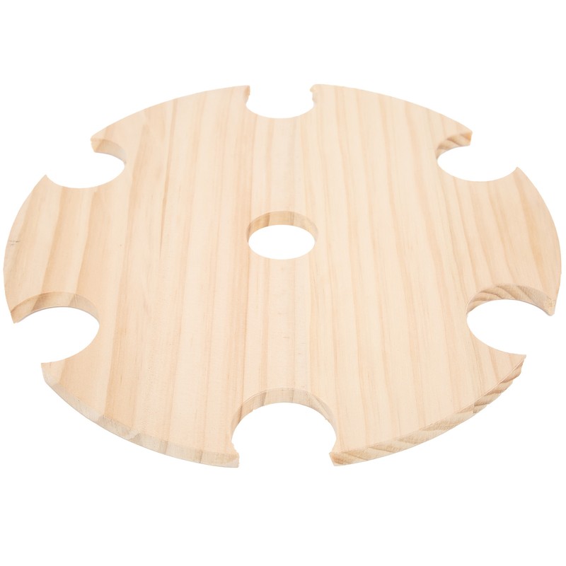 Wooden Wine Glass Drying Rack and Bottle Holder Wine Storage