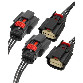 Ignition Coil Connector Pigtail Harness Fit for Ford V6 V8 Flex F150 2013-2019, Connector Pigtail Replace 9U2Z14S411EA S2280 WPT931, 4pack