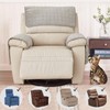 RAINPOP Sofa Armrest Cover with Side Pocket, Nonslip Armchair Cover