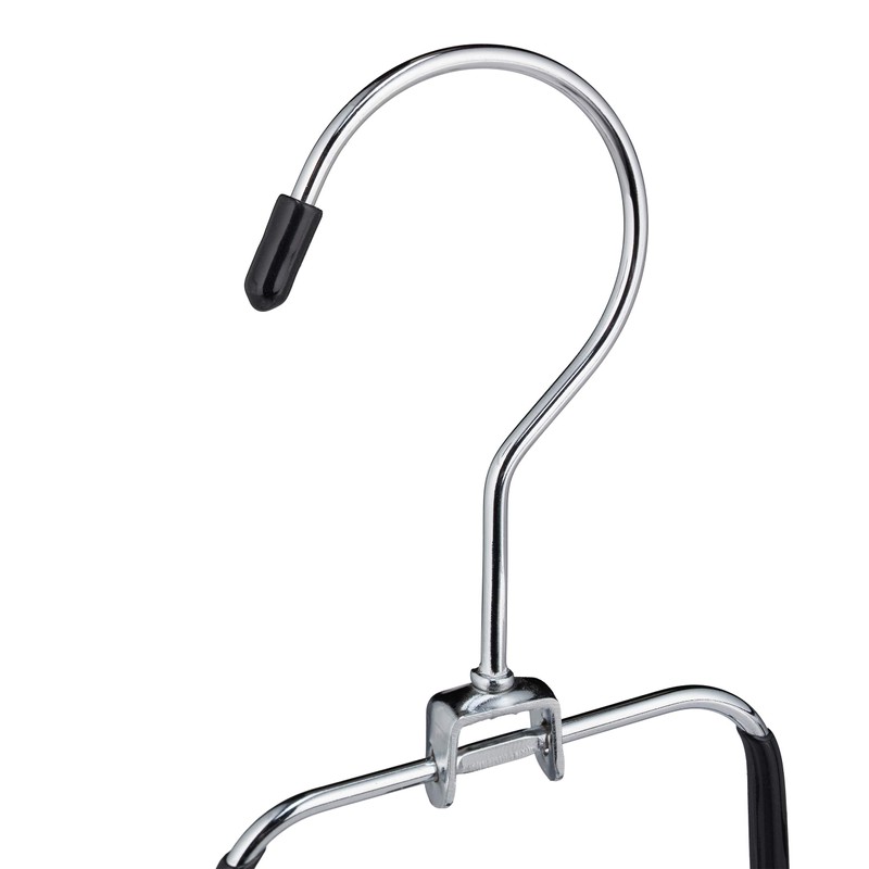 Relaxdays Belt Holder Set of 3, 5 Hooks, Bridge, Non-Slip,
