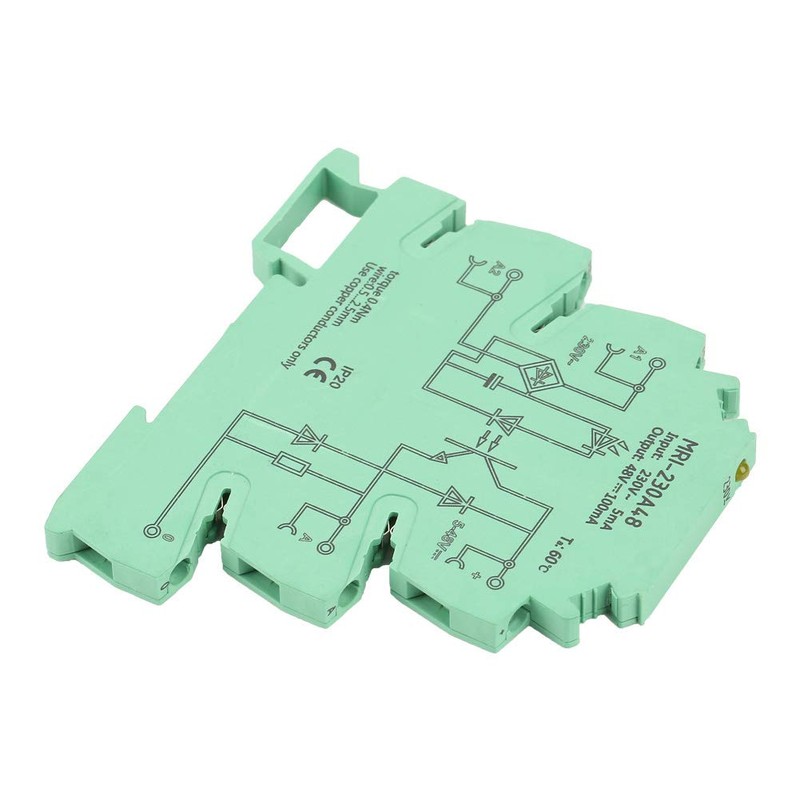 Optocoupler PLC Relay Ultra Thin 6.2mm Relay Module Input 230VAC