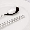 5 Pairs Chopsticks and 5 Spoons Set, YFWOOD 10 Pieces
