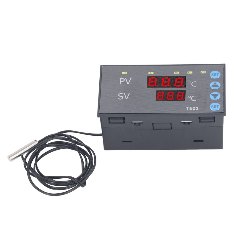 Digital Temperature Controller DC24V ‑50~120℃ Thermostat Regulator High Accuracy Control