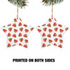 GRAPHICS & MORE Watermelon Slices Summer Pattern Star-Shaped Porcelain Holiday