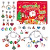 ZMLM Christmas Advent-Calendar Bracelet for Girl: 24 Days Countdown with