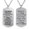 ZJFHTD Patron Saint Serenity Prayer,Catholic Confirmation Gift Dog Tag Necklace,Christian