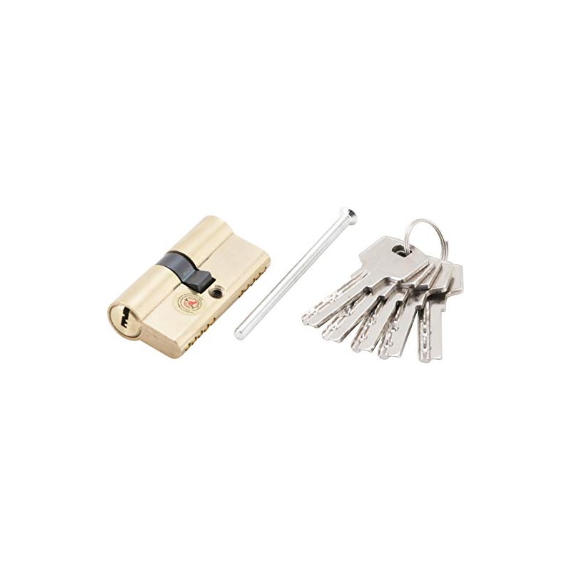 BGS Diy 8091 | Brass Cylinder Lock | 60 mm