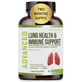NutraPro Lung Health & Immune Support Supplement - Lung Cleanse and Detox With Immunity.