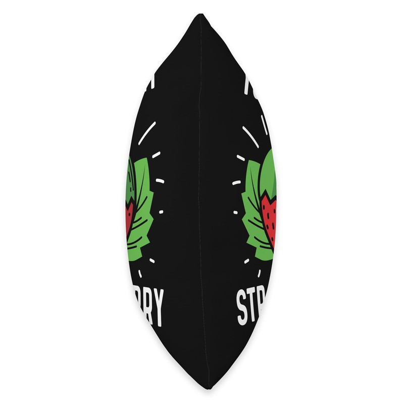 My Strawberry Agriculturist Throw Pillow